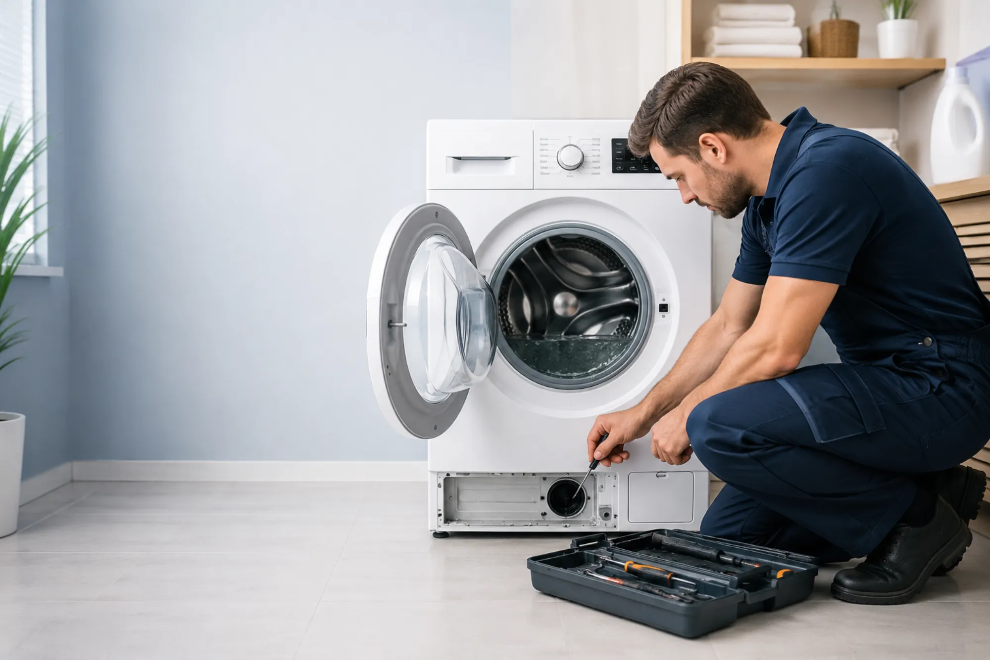 Washing Machine Not Draining Repair