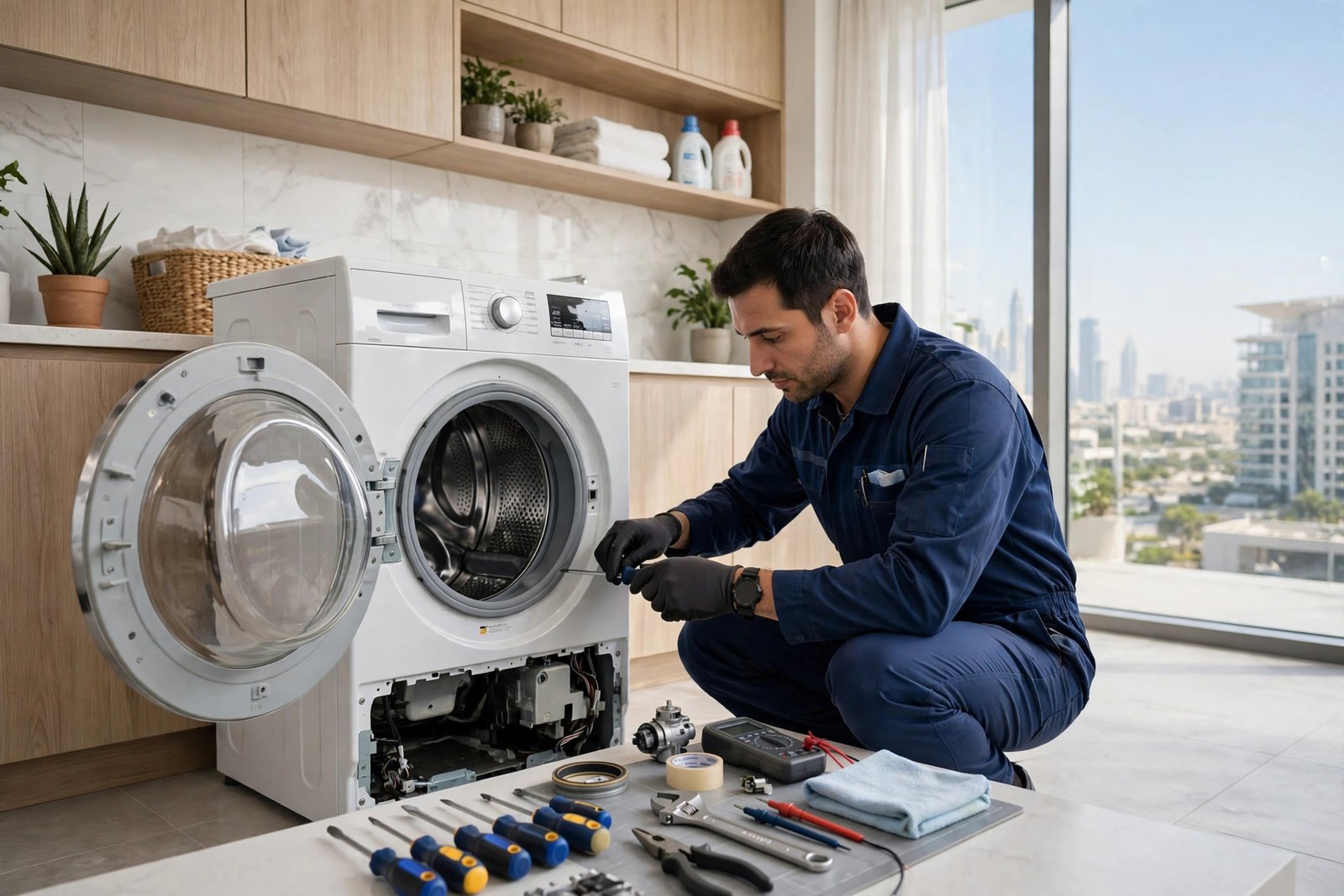 washing machine repair cost in Dubai